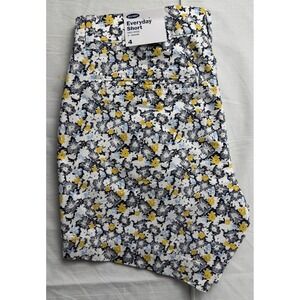 Old Navy Everyday Short Mid-Rise 5" Inseam Floral Womens Size 4